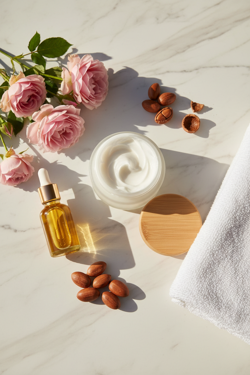 Collection soins corps à l'argan
